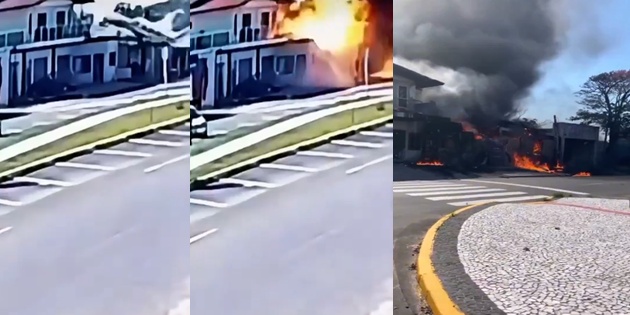 Brezilya’da Küçük Uçak Düştü 4 Kişi Hayatını Kaybetti